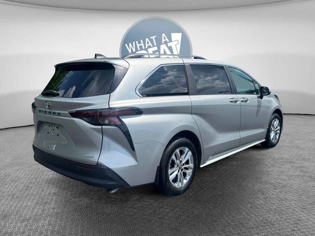 2025 Toyota Sienna — rear three-quarter view