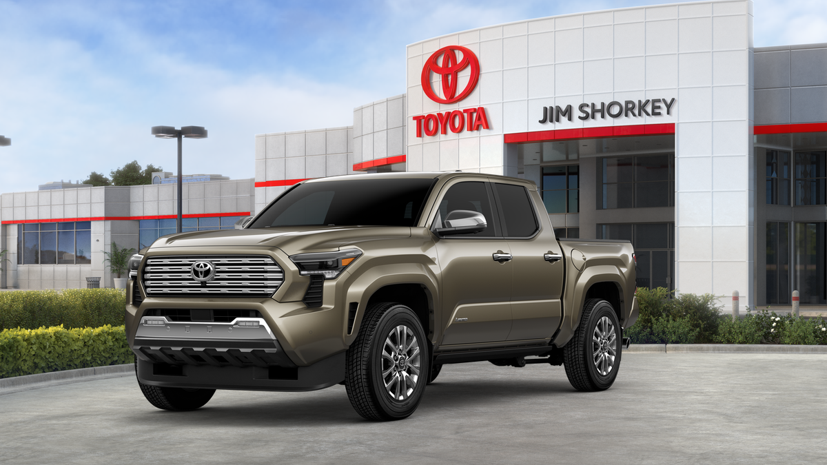 2026 Toyota Tacoma Limited in Bronze Oxide — front three-quarter view