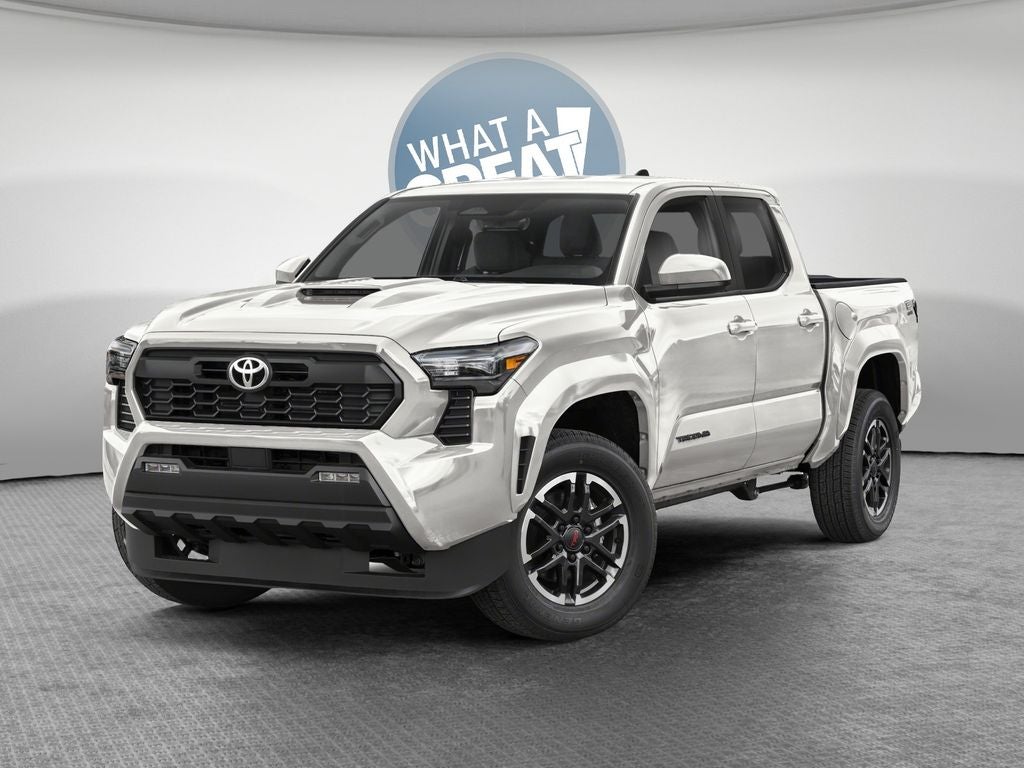 2026 Toyota Tacoma TRD Off-Road in Ice Cap — front three-quarter view