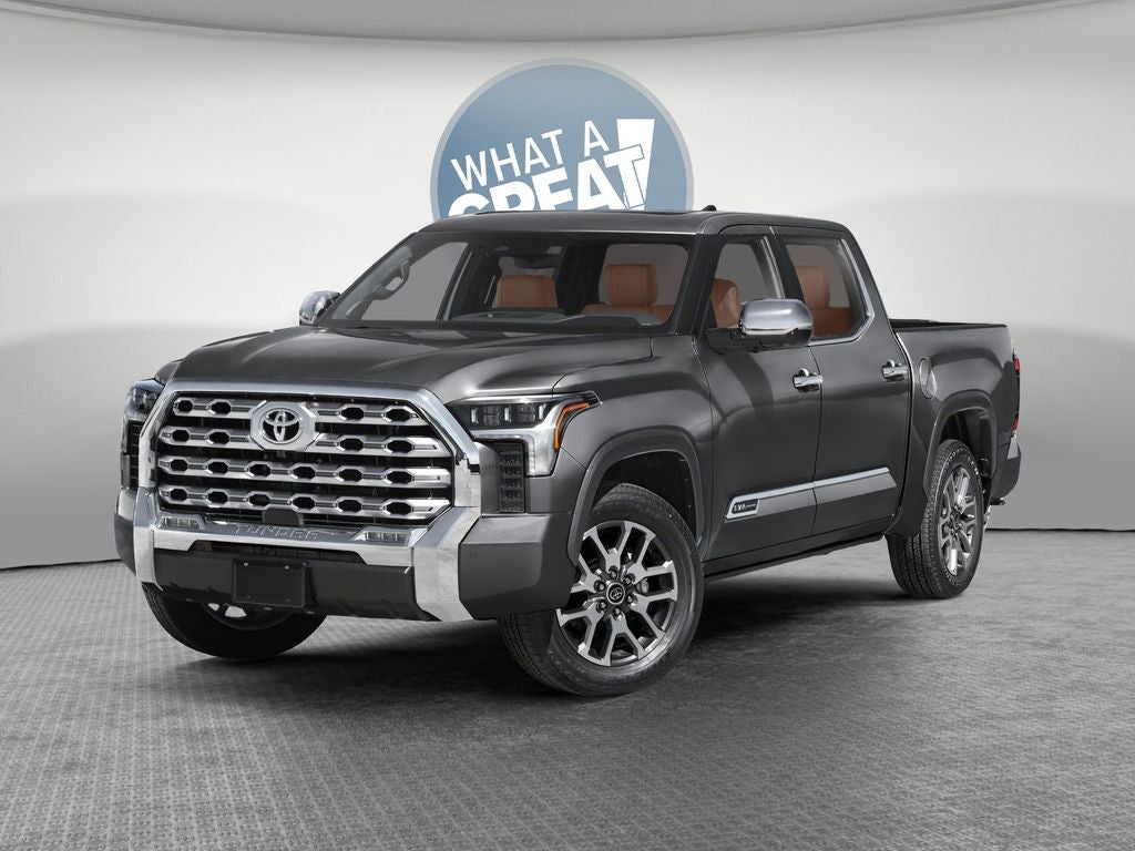 2026 Toyota Tundra 1794 Edition in Magnetic Gray Metallic — front three-quarter view