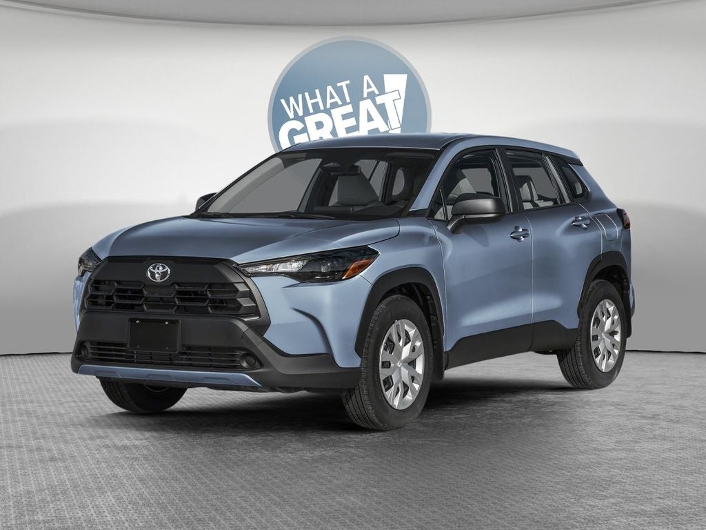 2026 Toyota Corolla Cross L in Celestite — front three-quarter view